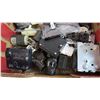 Image 3 : Assorted electrical parts including breakers