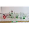 Image 1 : Assorted glass Coca-cola bottles and cups