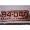 Image 2 : (2) Licence Plates (1940 and 41)