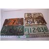 Image 1 : (5) Licence Plates (1939,57,61,65 and 70)