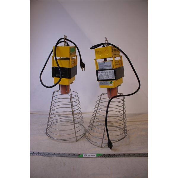 2X THE BID PRICE - Heavy Duty Hanging Lights - 400W Metal Halide