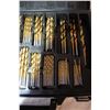 Image 3 : Drill Bit Lot - Mastercraft Case