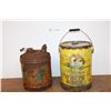 Image 1 : *(2) Antique Oils Cans