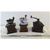 Image 1 : (3) Vintage Coffee Grinders