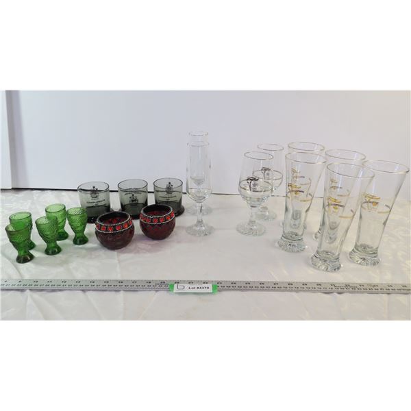 Olympic Glasses, Various Glassware