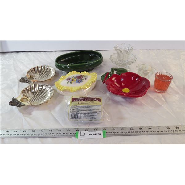 Candle Holders, Trinket Boxes, Misc