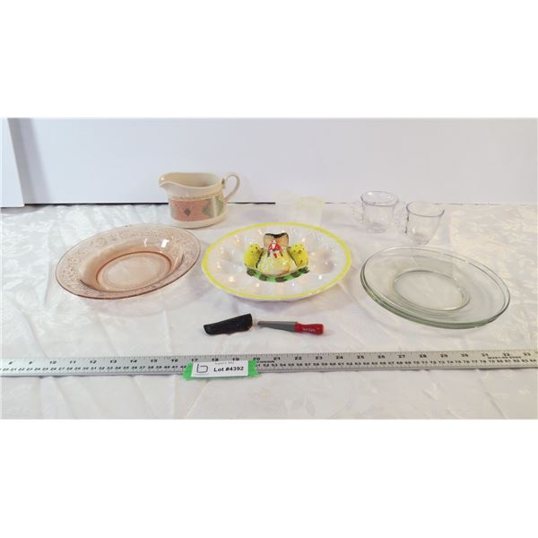 Devilled Egg Plate, Plates, Misc