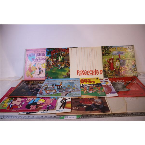 (15) Assorted Kid’s Records