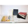 Image 1 : (3) Binders w/ Photo Pages, Assorted Patterns and Book