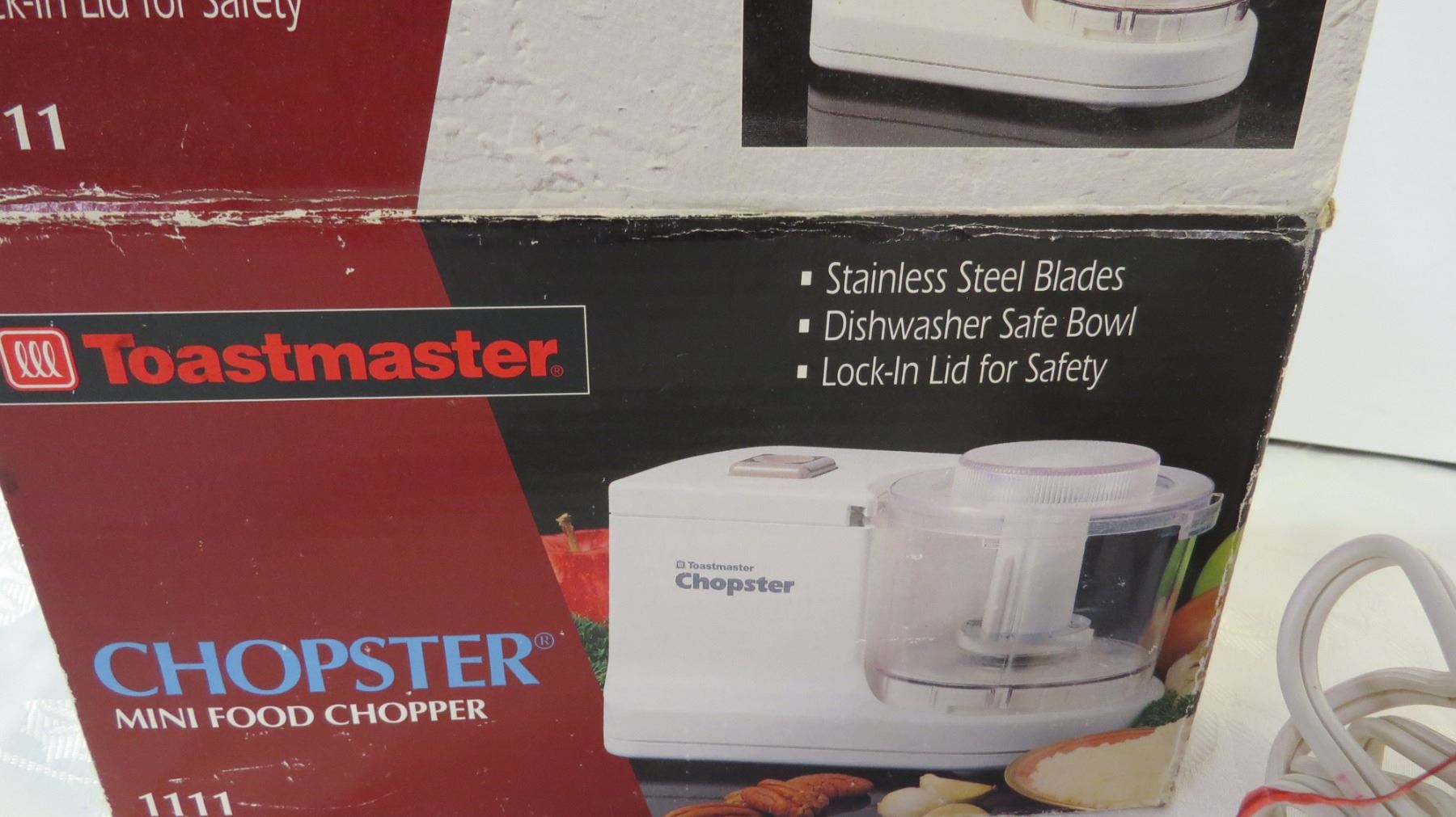 Toastmaster mini food chopper works