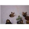 Image 7 : (32) Wade Pottery Animal Pieces (Set Only missing Butterfly Bird and Frog)