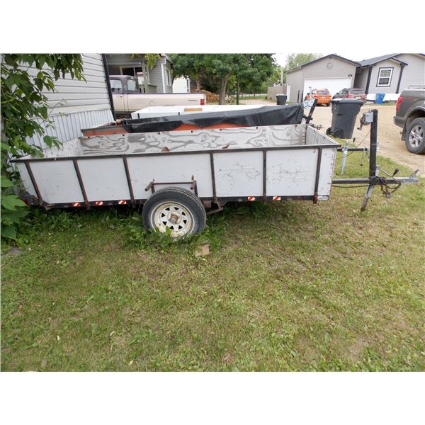 Utility Trailer-10’4”Lx4’3”W-needs light connector, has lift off tailgate, 2” ball-Serial #SK40-1230