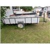 Image 1 : Utility Trailer-10’4”Lx4’3”W-needs light connector, has lift off tailgate, 2” ball-Serial #SK40-1230