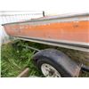 Image 4 : 12’ Aluminum Boat with trailer-Harber Craft-1 7/8” ball-Serial #67-454
