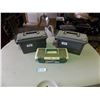 Image 1 : (2) Ammo Cases, Small Tackle Box