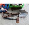 Image 5 : Hatchet + Trench Shovel, Misc Repair and Outdoor Supplies