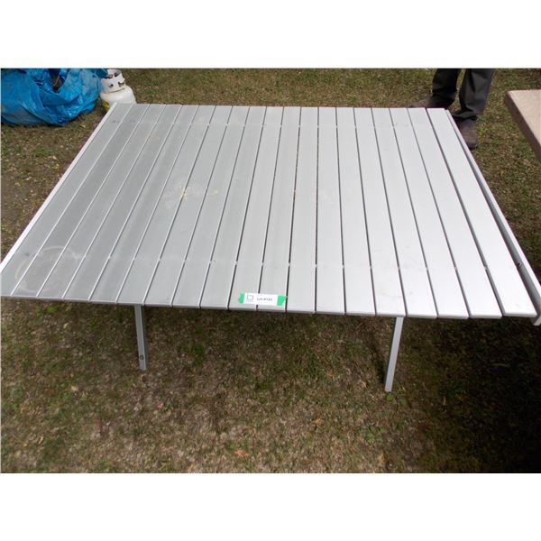 Aluminum Collapsible Camp Table