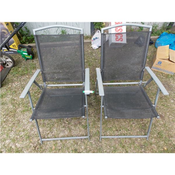 2X THE BID PRICE - Folding Camp Chairs