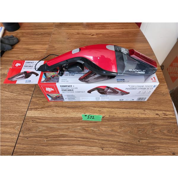 Dirt Devil Rechargeable Handheld Vacuum