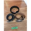 Image 1 : (3) Belts - 2 with buckles, 1 without
