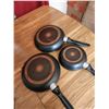Image 2 : (3) T-fal frying pans (used very little)