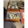 Image 2 : Sewing related, table clothes, various cables, etc