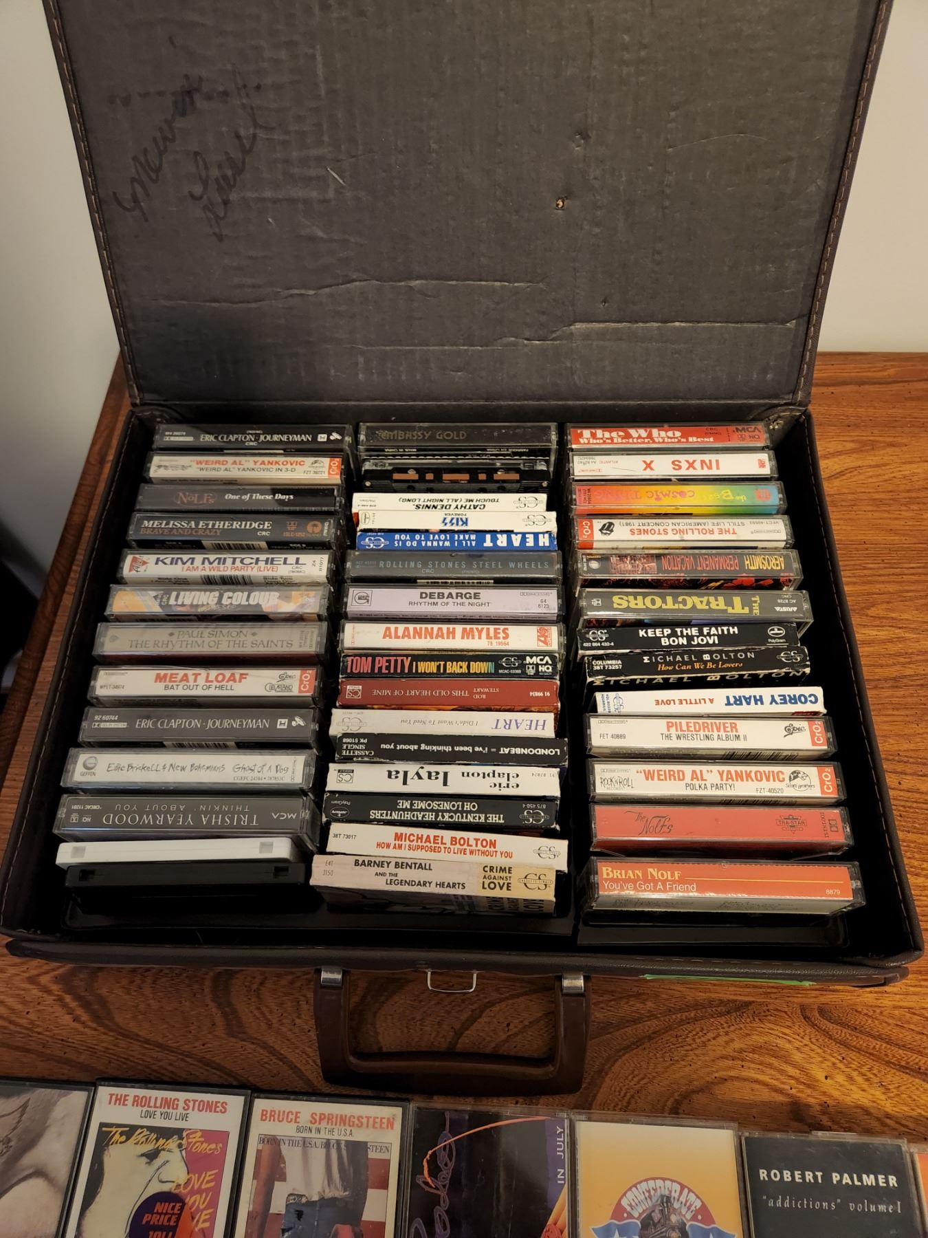 Cassette tapes, 70's, 80's, 90's, rock n roll Bodnarus Auctioneering