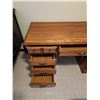 Image 2 : Wooden office desk & chair - 53"x24" 30"T