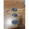 Image 1 : (3) Buckles - Saskatchewan Wildlife Federation