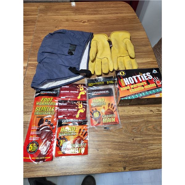Hand Warmers, gloves, etc