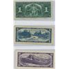 Image 2 : Canadian $1,$5, $10 (1937, 1954, 1954) Bill