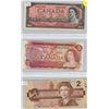 Image 1 : Canadian $2 (1954, 1974, 1986) Bill