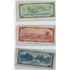 Image 2 : Canadian $1, $2, $5 (1954) Bill