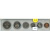 Image 1 : 1971 6X Canadian Coin Set (Penny, Nickel, Dime, Quarter, ¢50, Dollar)