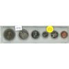 Image 1 : 1974 6X Canadian Coin Set (Penny, Nickel, Dime, Quarter, ¢50, Dollar)