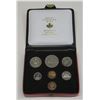 Image 1 : RCM Leather Coin Case With (2X Penny, 1X Nickel, 1X Dime, 1X Quarter ,1X ¢50, 1X Dollar)