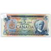 Image 1 : 1972 Canadian $5 Bill