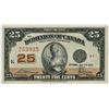 Image 1 : 1923 Dominion of Canada ¢25 Bill