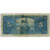 Image 2 : 1937 Canadian $5 Bill