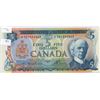 Image 1 : 1972 Canadian $5 Bill