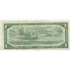Image 2 : 1954 Canadian $1 Bill