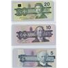 Image 4 : 1988 Canadian $1000, $100, $50, 1991 $20, 1989 $10, 1986 $2, $5 Bills (Binder)