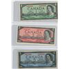 Image 2 : 1954 Canadian $1, $2, $5, $10, $20, $50 Bill Collection (Binder)