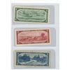 Image 3 : 1954 Canadian $1, $2, $5, $10, $20, $50 Bill Collection (Binder)