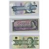 Image 4 : 1900 Dominion of Canada ¢25 Bill, 1937 Canadian $1 Bill, 1954 $2 Bill, 1986 $5 Bill, 1954 $10 Bill, 