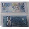 Image 7 : 1937, 1954, 1972, 1979, 1986, 2002, 2006, 2013 Canadian $5 Bill Collection (Binder)