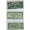 Image 3 : 1937, 3X 1954, 1967, 1973 Canadian $1 Bill Collection (Binder)