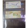 Image 5 : 1937, 1954, 1975, 1988, 2004 Canadian $100 Bill Collection (Binder)