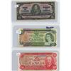 Image 4 : 1937 $10, 1969 $20, 1973 $1, 1954 $2, & $5, 1975 $50 Canadian Bill's (Binder)