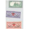 Image 11 : Binder of Assorted Internation Bills & 2X Canadian Tire Money Bills